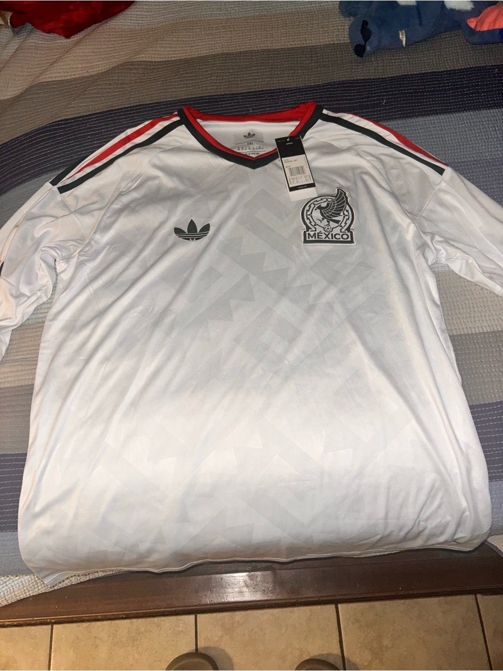 Mexico jersey away 2XL long sleeve brand new